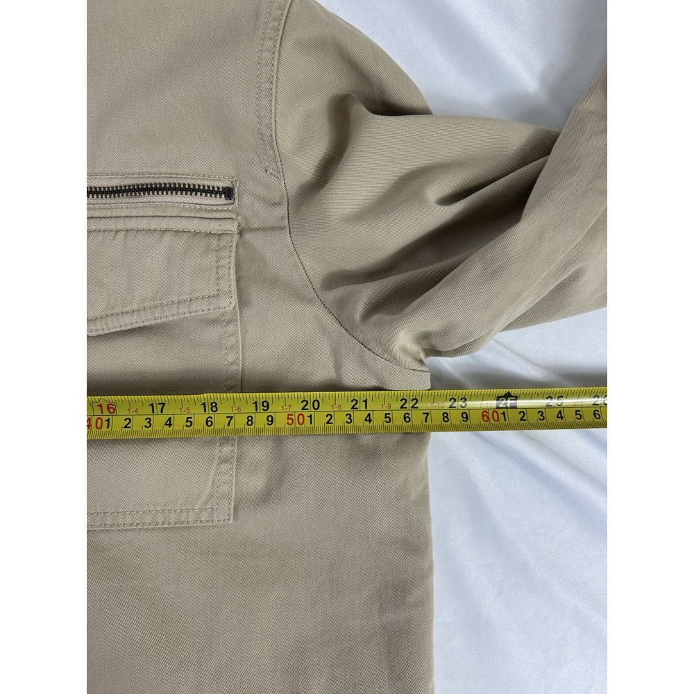 Levi's Men's‎ Miramar Military Jacket Tan Khaki Cotton Trucker Barn Coat S $108 - Picture 9 of 13